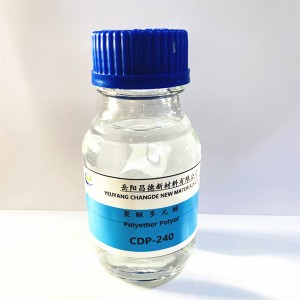 I-CASE polyol 240 ye-polyurethane elastomer, izinto zokuncamathelisa, izitywini, ukugquma okungangenwa manzi kunye nemathiriyeli yokugada.